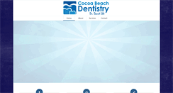 Desktop Screenshot of cocoabeachdentistry.com